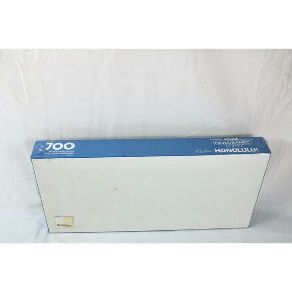 New Springbok Hallmark Panoramic Aloha Honolulu 700 Piece Puzzle 1970 Vintage - Picture 2 of 3